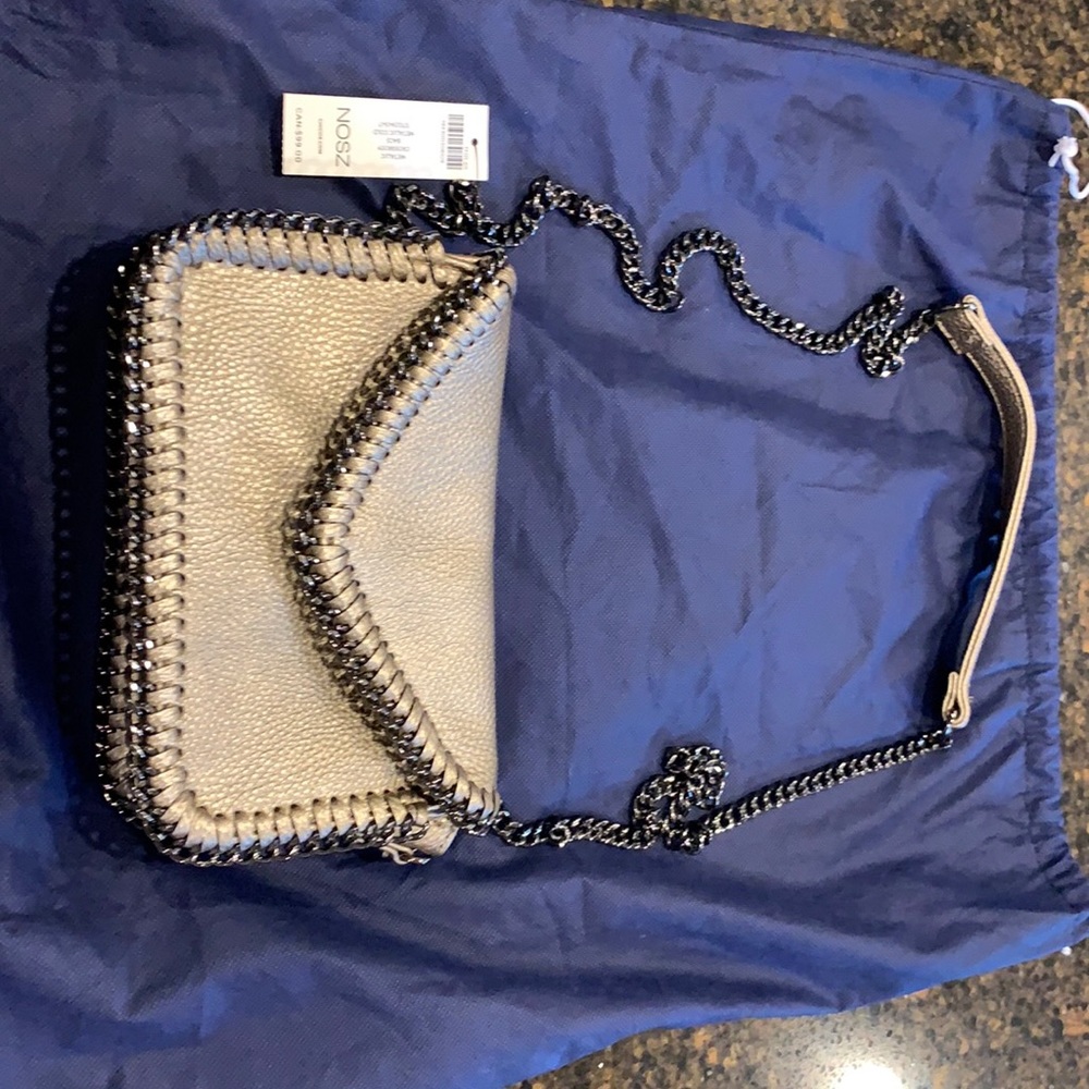 Small gold clutch purse
